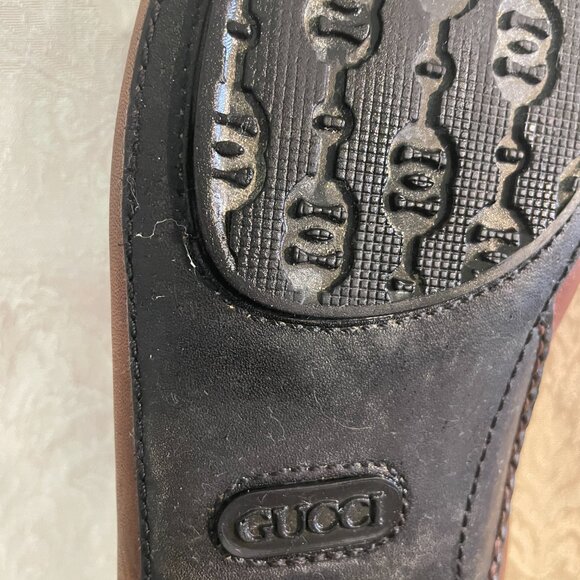 Gucci horsebit driving shoes Brown size *M - Picture 5 of 5